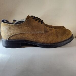 Miu Miu Men's Oxford Derby Suede Brown Sz 10.5